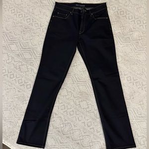 New Mott & Bow Straight Staple Jean in Dark Blue 33x34